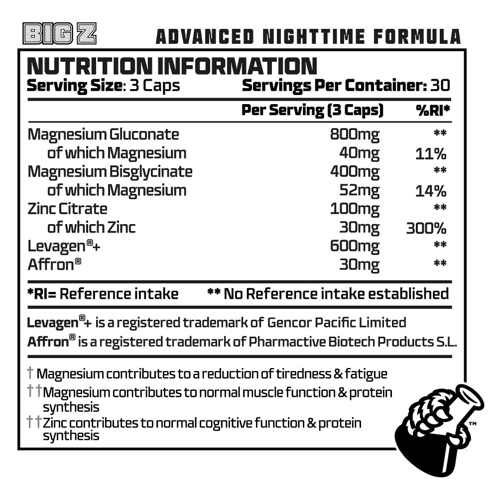 BIG Z - Advanced Nighttime Formula