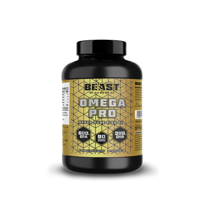 Omega 3 Pro - Hyper Pure Fish Oil with 600mg EPA & 300mg DHA