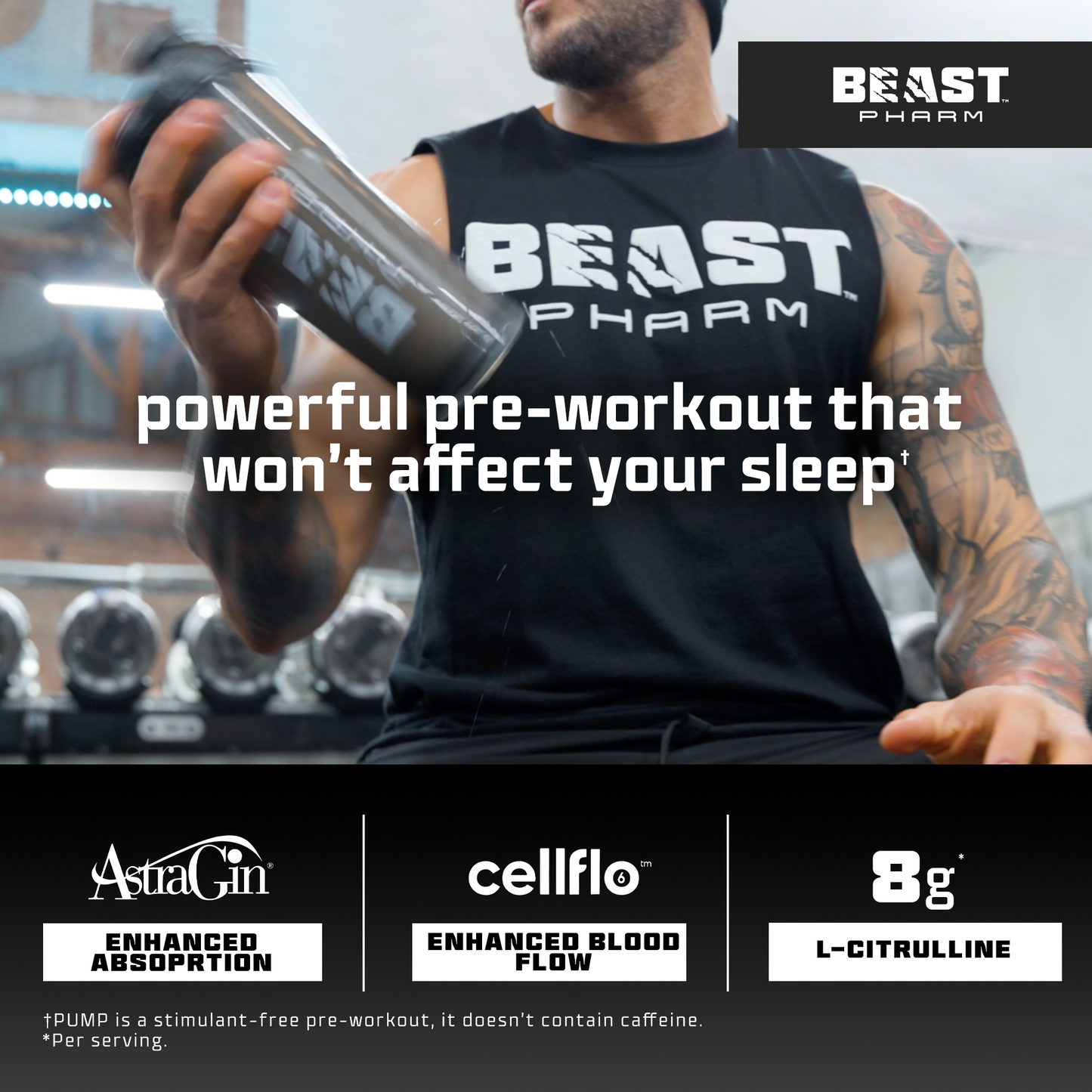 PUMP Stimulant Free Pre-Workout