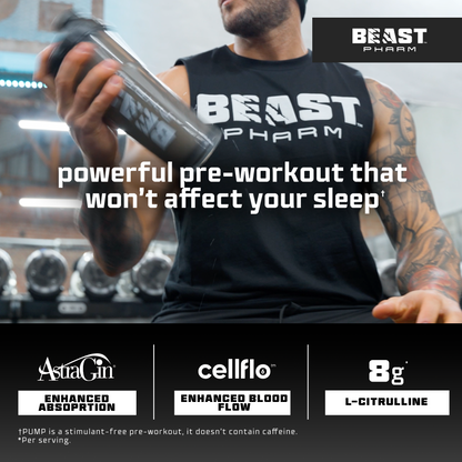 PUMP Stimulant Free Pre-Workout